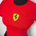Ferrari Logo Kırmızı Crop