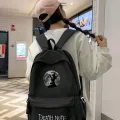 Anime Death Note Baskılı Unisex Okul Sırt Çantası