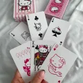Anime Hello Kitty Iskambil Poker Kartı