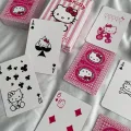 Anime Hello Kitty Iskambil Poker Kartı