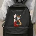 Anime One Piece Lufy Baskılı Sırt Okul Çantası