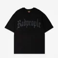 BadPeople Beyaz Taş Baskılı Oversize Unisex T-shirt