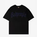 BadPeople Mavi Taş Baskılı Oversize Unisex T-shirt
