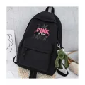Black Pink Baskılı Unisex Okul Sırt Çantası