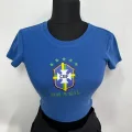 Brasil Logolu Mavi Crop
