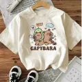 Capybara Baskılı Unisex Oversize T-shirt