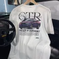 GT-R BASKILIOversize Unisex T-shirt (tekli Gönderilir Renk Seçin Lütfen )