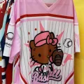 Hello Kitty V Yaka Beyzbol Forması