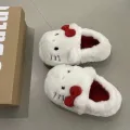 Hello Kitty Yumuşak Tüylü Peluş Panduf Terlik