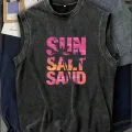Holiday Line Sun Salt Sand Unisex Vintage Eskitme Atlet