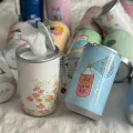 Kawaii İçecek Kutusu Askılı Islak Mendil