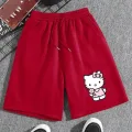 Kırmızı Hello Kitty Detaylı Şort