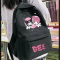 Kuromi Melody Best Baskılı Unisex Okul Sırt Çantası