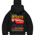 Mcquenn Siyah Samuray Kar Maske Sweatshirt Hırka