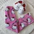Peluş Hello Kitty Peluş Eşofman Altı