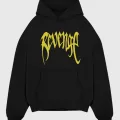 REVENGE Baskılı Oversize Sweatshirt