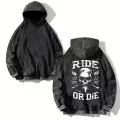Ride or Die Kapüşonlu Sweatshirt Hoodie