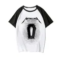 Rock Serisi Metallica Death Magnetic Baskılı Unisex Oversize T-Shirt