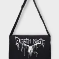 Siyah Death Note Postacı Çanta
