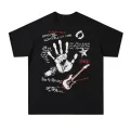 Siyah Made Extreme Guitar Unisex Kısa Kollu Tshirt