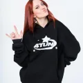 Unisex 4tune Sweatshirt Hoodie Siyah