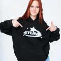 Unisex 4tune Sweatshirt Hoodie Siyah