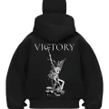 Victory Save Siyah Samuray Kar Maske Sweatshirt Hırka