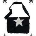 Yıldız detay postacı çanta