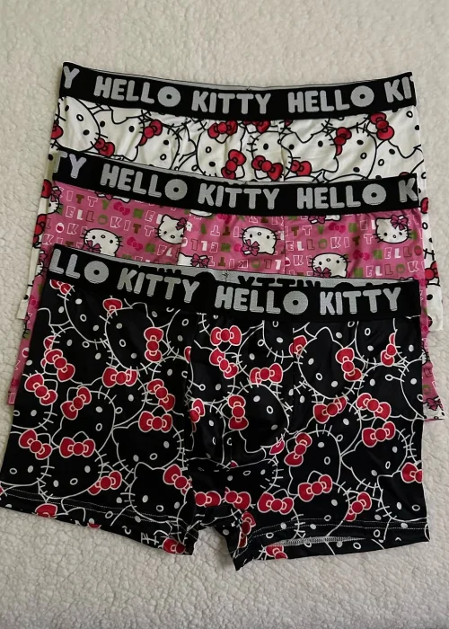 Hello Kitty Baskılı Boxer