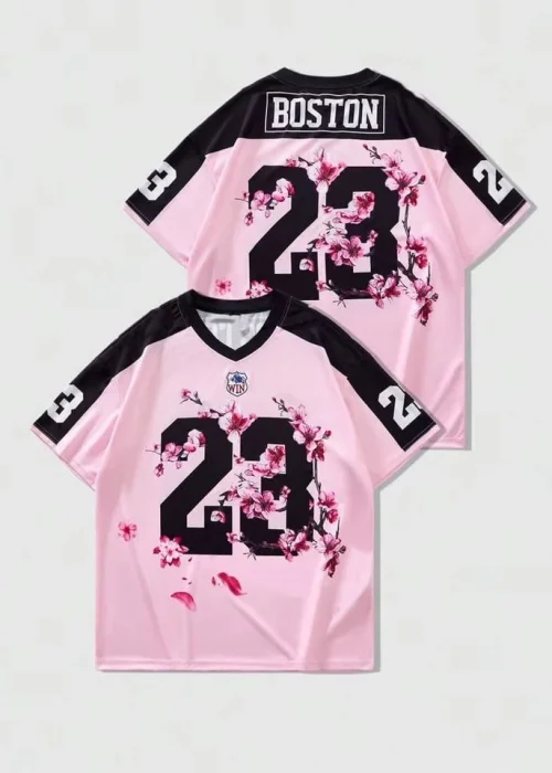 Boston 23 Flower Jersey Unisex Jersey Forma