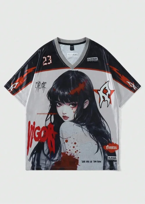 Gothic Detail Unisex Jersey Forma