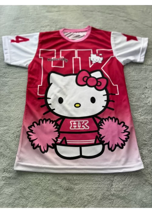 PEMBE Hello Kitty Şortlu Çocuk T-Shirt