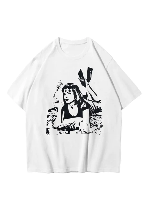 Pulp Fıctıon Oversize T-shirt