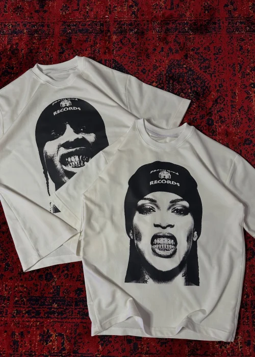 RIRI & ROCKY Graphic Oversize T-Shirt