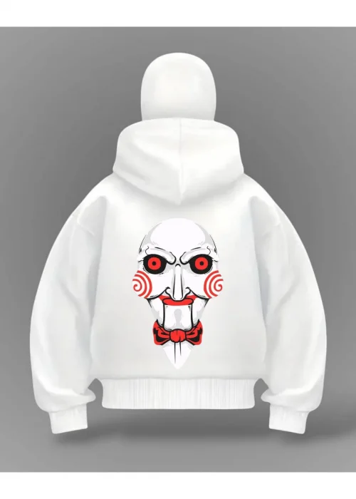 Testere Detail Full Mask Oversize Hırka