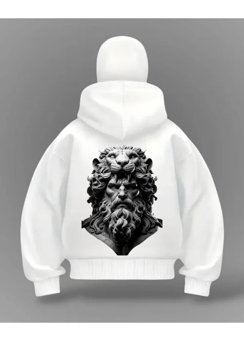 Zeus Detail Full Mask Oversize Hırka