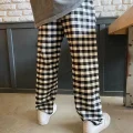 HARAJUKU KARE DESENLİ UNİSEX PİJAMA EŞOFMAN