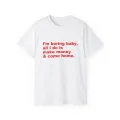 Boring Baby All I Do İs Baskılı  Oversize T-Shirt