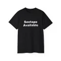 Sextape Available Baskılı Oversize T-Shirt