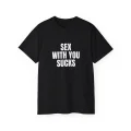 Sex Wıth You Sucks Baskılı Crop