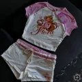 Flora Dream Pembe Şortlu Takım
