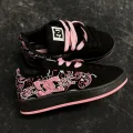 Midnight Dc Siyah Pembe Spor Ayakkabı