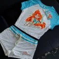 Bloom Dream Turkuaz Şort T-shirt Takım