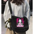 Anime Demon Slayer Nezuko Siyah Postacı Çantası