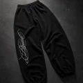 Blessed Script Detaylı Baggy Eşofman Takımı