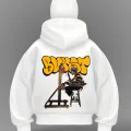 Bukst Graffiti Detail Full Mask Oversize Hırka