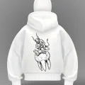 Devil Detail Full Mask Oversize Hırka