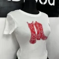 y2k Kovboy Çizme CropTop