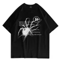 Tech Unisex R Spider Tshirt Siyah