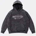 Yıkamalı Unisex Oversize  Reverse Parıltılı Taş Baskılı Sweatshirt